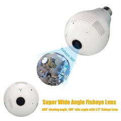 Amenitee‰ã¢ AM-401 Fisheye Lens 360å¡ Wi-Fi Globe Panoramic HD IP CAM