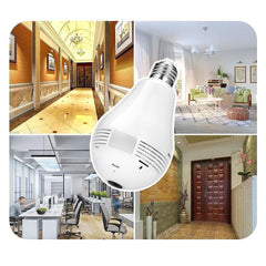Amenitee‰ã¢ AM-401 Fisheye Lens 360å¡ Wi-Fi Globe Panoramic HD IP CAM