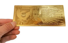 24k Gold Foil 7 Piece USA Money Set