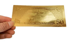 24k Gold Foil 7 Piece USA Money Set