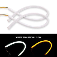 UNIVERSAL FLOWING LED CAR LIGHT STRIPS (1PAIR)