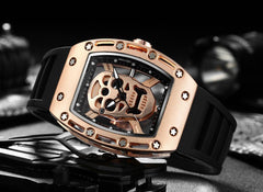Men's Skull Wristwatch