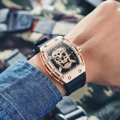 Men's Skull Wristwatch