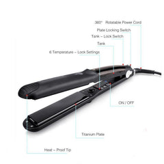 Professional Steam Hair Straightener