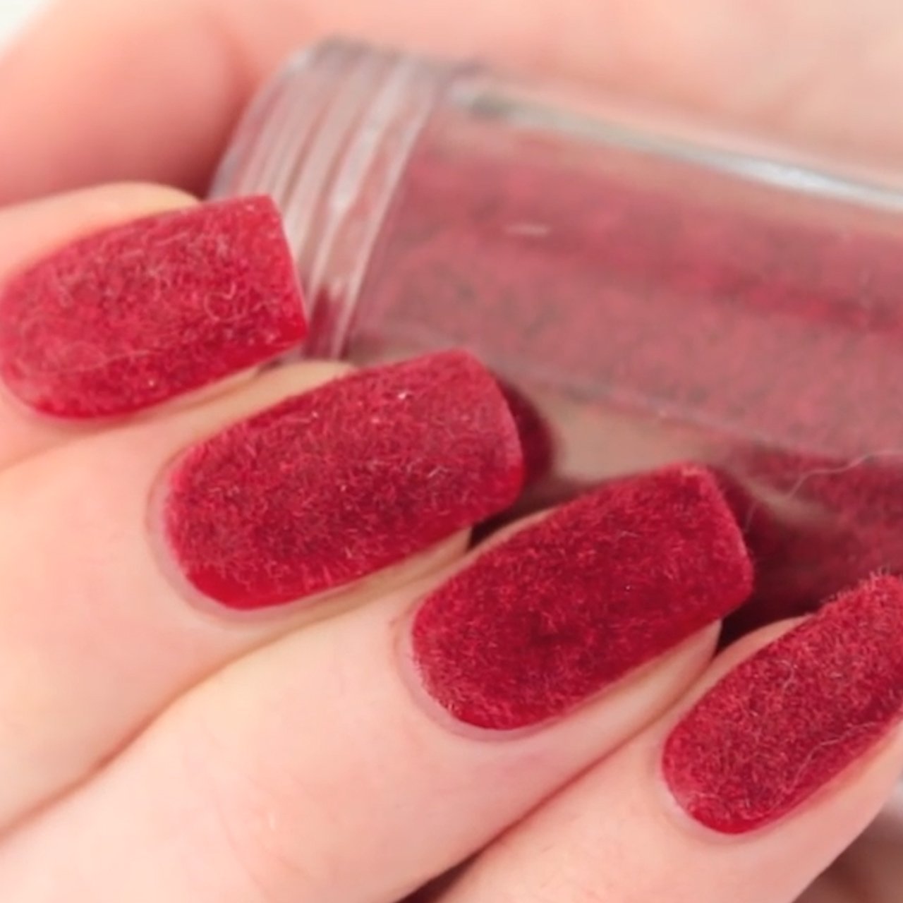 VELVET NAIL SET (12 COLORS)