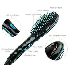 Temperature Straightening Brush