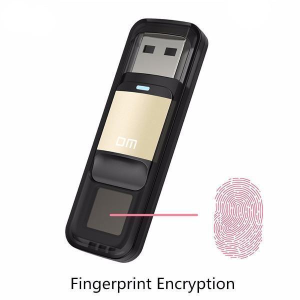 FINGERPRINT ENCRYPTED USB DRIVE - THE WORLD'S MOST SECURE STORAGE