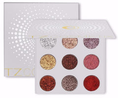 Galaxy Glitter 9-Color Pressed Palette