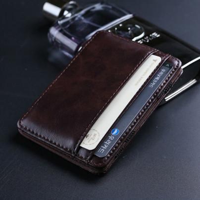 Flip Leather Wallet