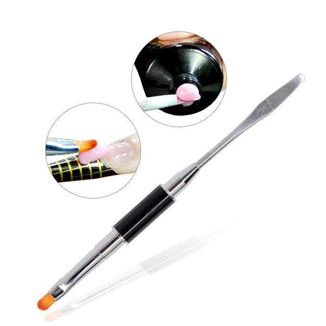 Dual Head Power Gel Application Tool/Brush