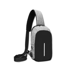 Anti Theft USB Charging Cross Body Sling Bag